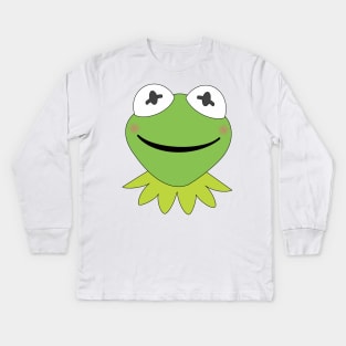 Kermit the Frog Kids Long Sleeve T-Shirt